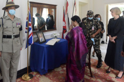 President Bhandari pays tribute to Queen Elizabeth II